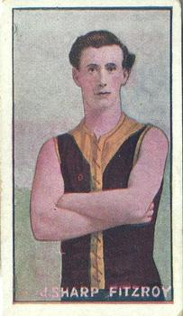 1906-07 Sniders & Abrahams Australian Footballers - Victorian League Players Series C #NNO James Sharp Front